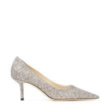 Load image into Gallery viewer, Jimmy Choo - Love 65mm Glitter Pumps Silver